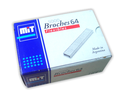 Broches abrochadora 64x5000u Mit