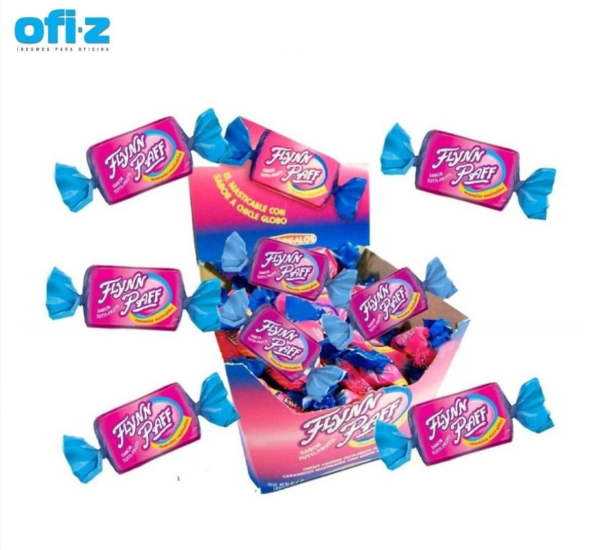 Caramelo Flynn Paff Tuti Fruti 70U