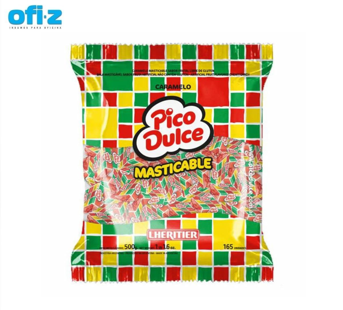 Caramelo Pico dulce frutal 450G