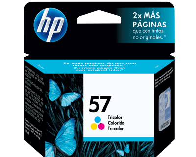 Cartucho HP | C6657AL (#57) Tricolor - Empaque doble - Ofi-Z | Insumos para  oficina y empresas