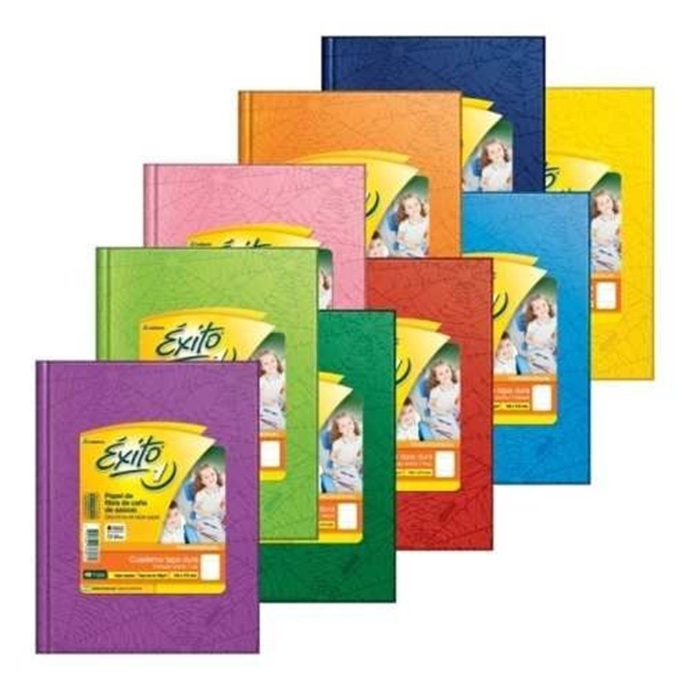 Cuaderno escolar N°1 (16X21) 100HJS rayado Exito