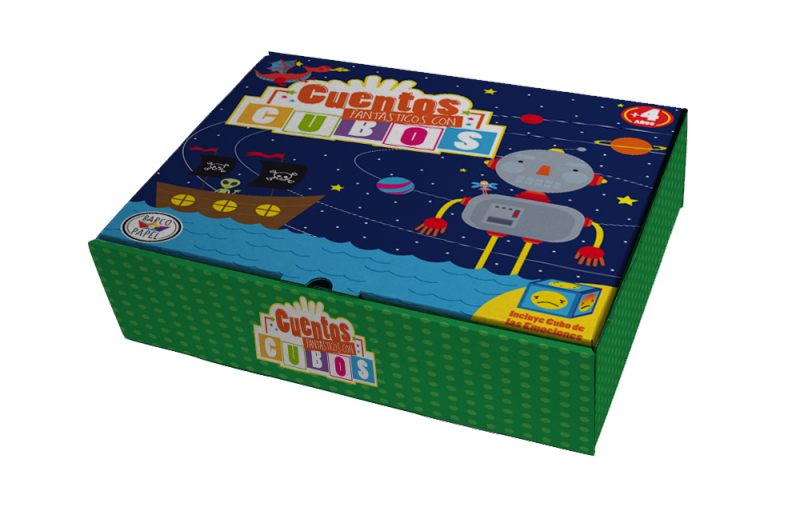 Cuento fantástico con cubos