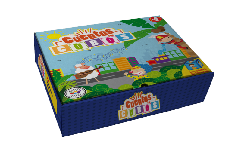 Cuento fantástico con cubos