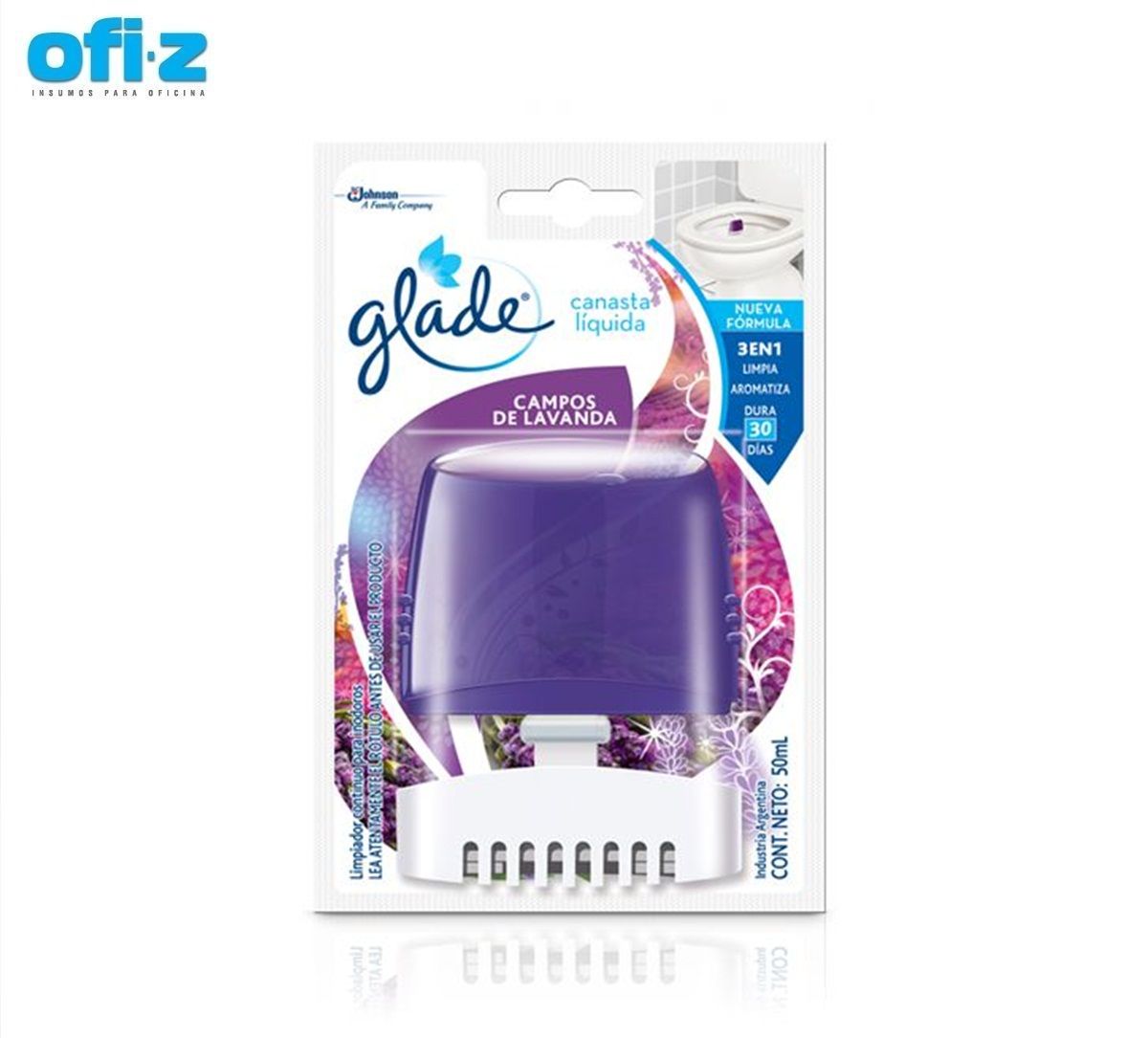 Desodorante Canasta Liq 50ML Glade