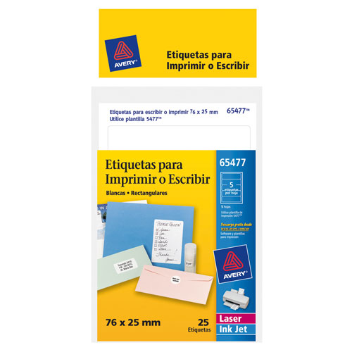 [ELIMINADO] Etiquetas Avery | Autoadhesiva 65477