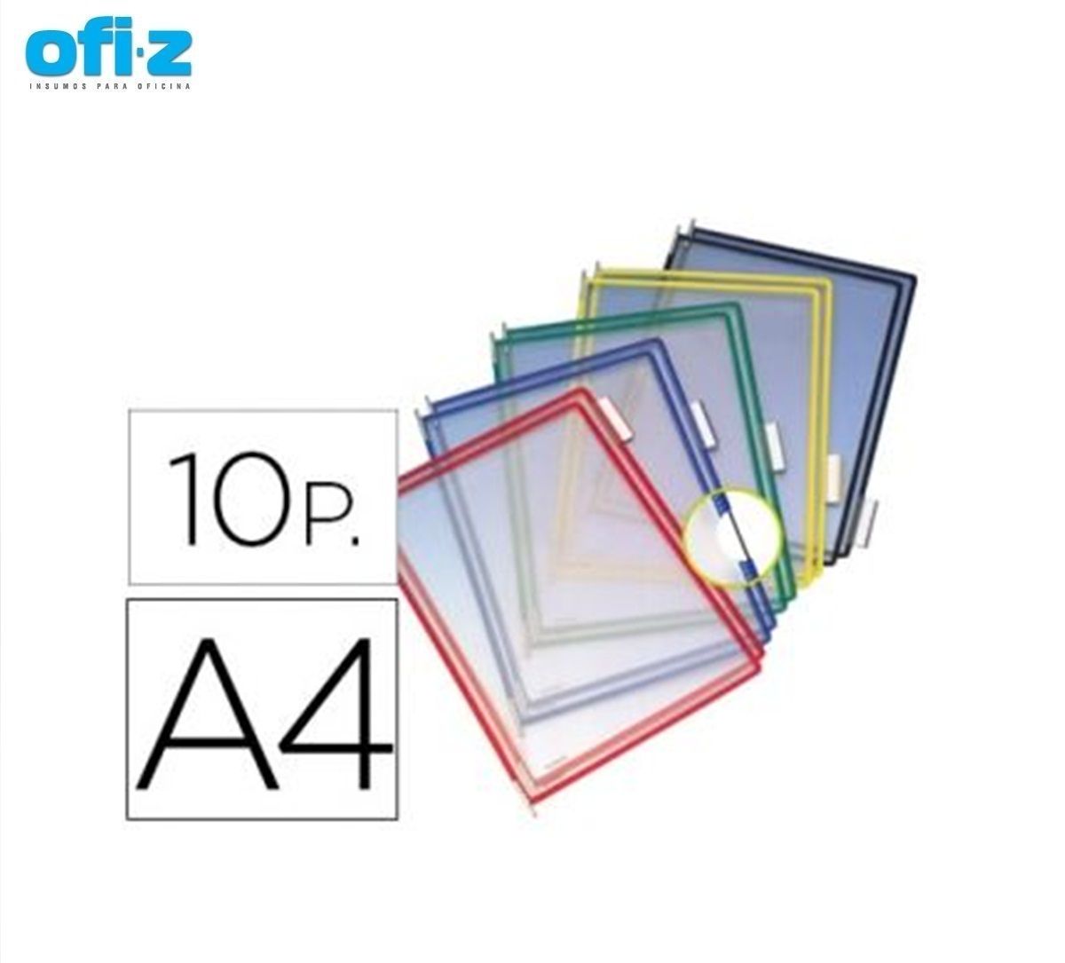 Funda tarifold Colores surtido 10U