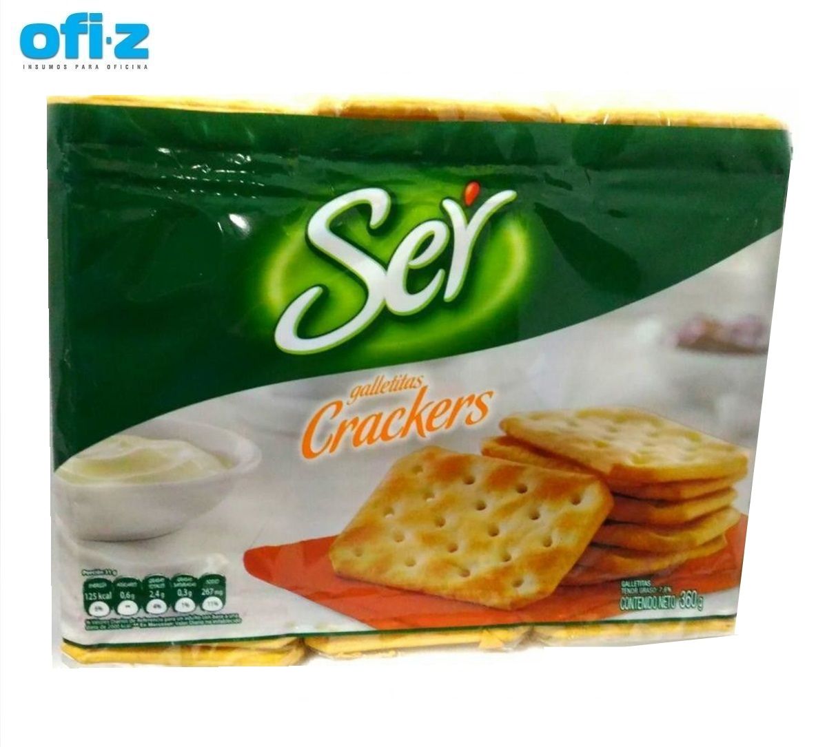 [ELIMINADO] Galletitas Cracker ser 360GR