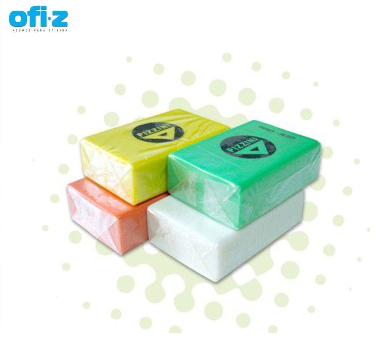 Goma de borrar lápiz mini Pizzini