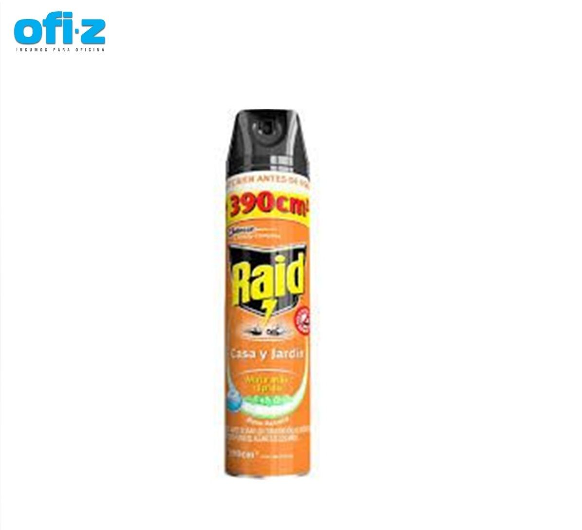 Insecticida Raid casa y jardin 339GRS