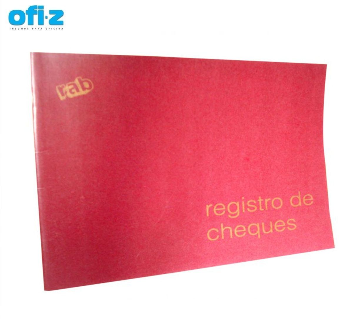 Libro RAB Registro de cheques T/F