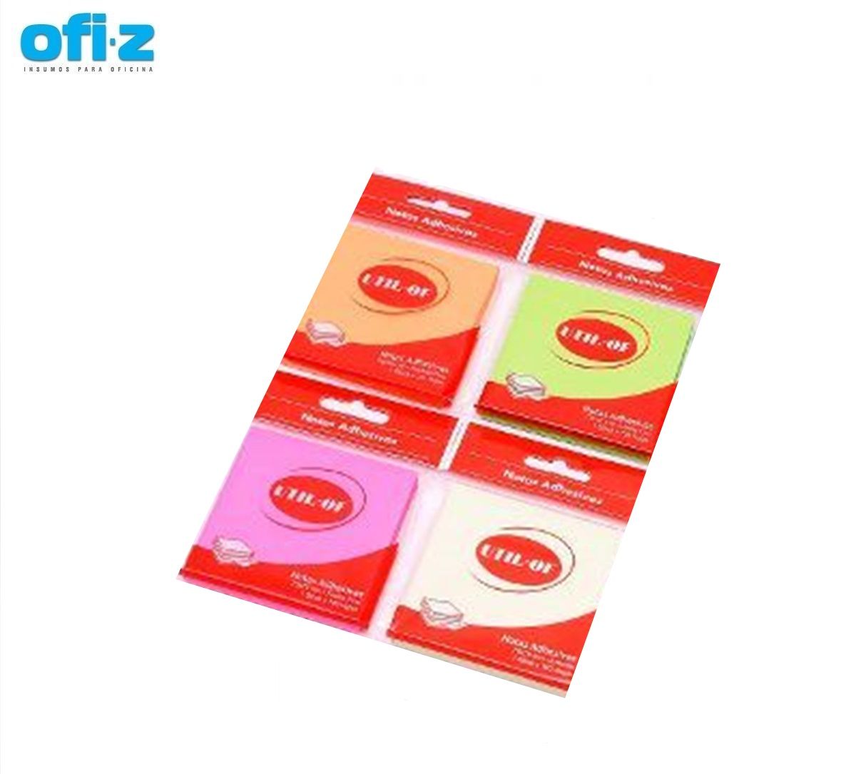 Nota auto adhesiva 75x75 pizzini