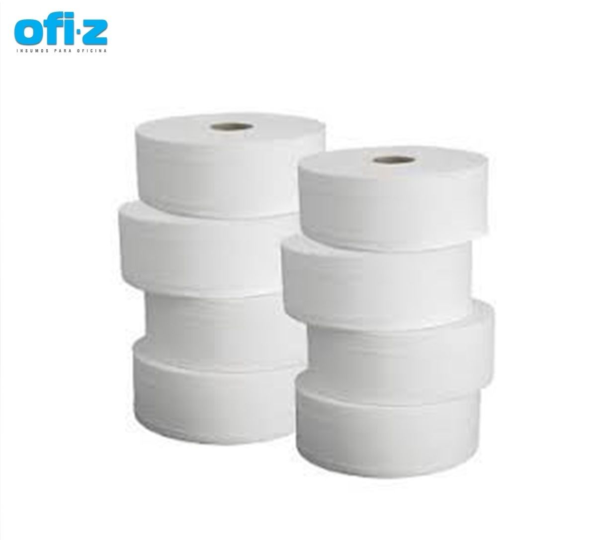 Papel Higienico Blanco medio 300MTS. C-Angosto 8U