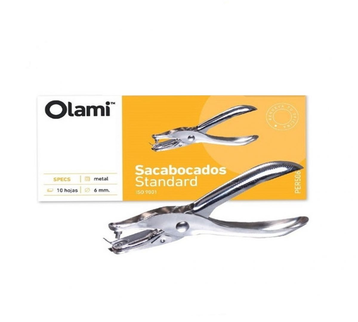 Pinza sacabocado de 1 orificio Olami