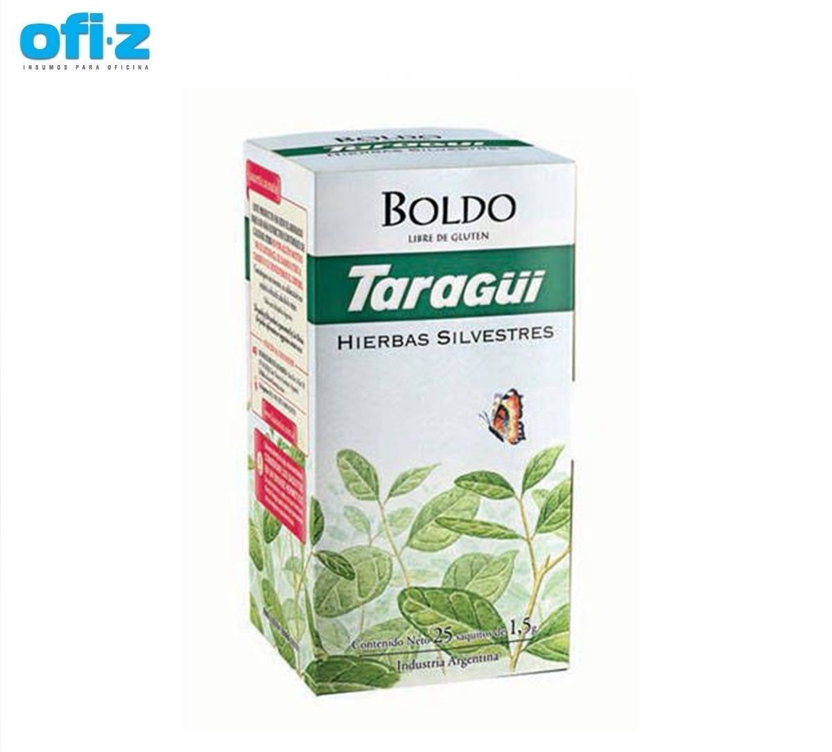 Té Boldo 25 Saquitos Taragui