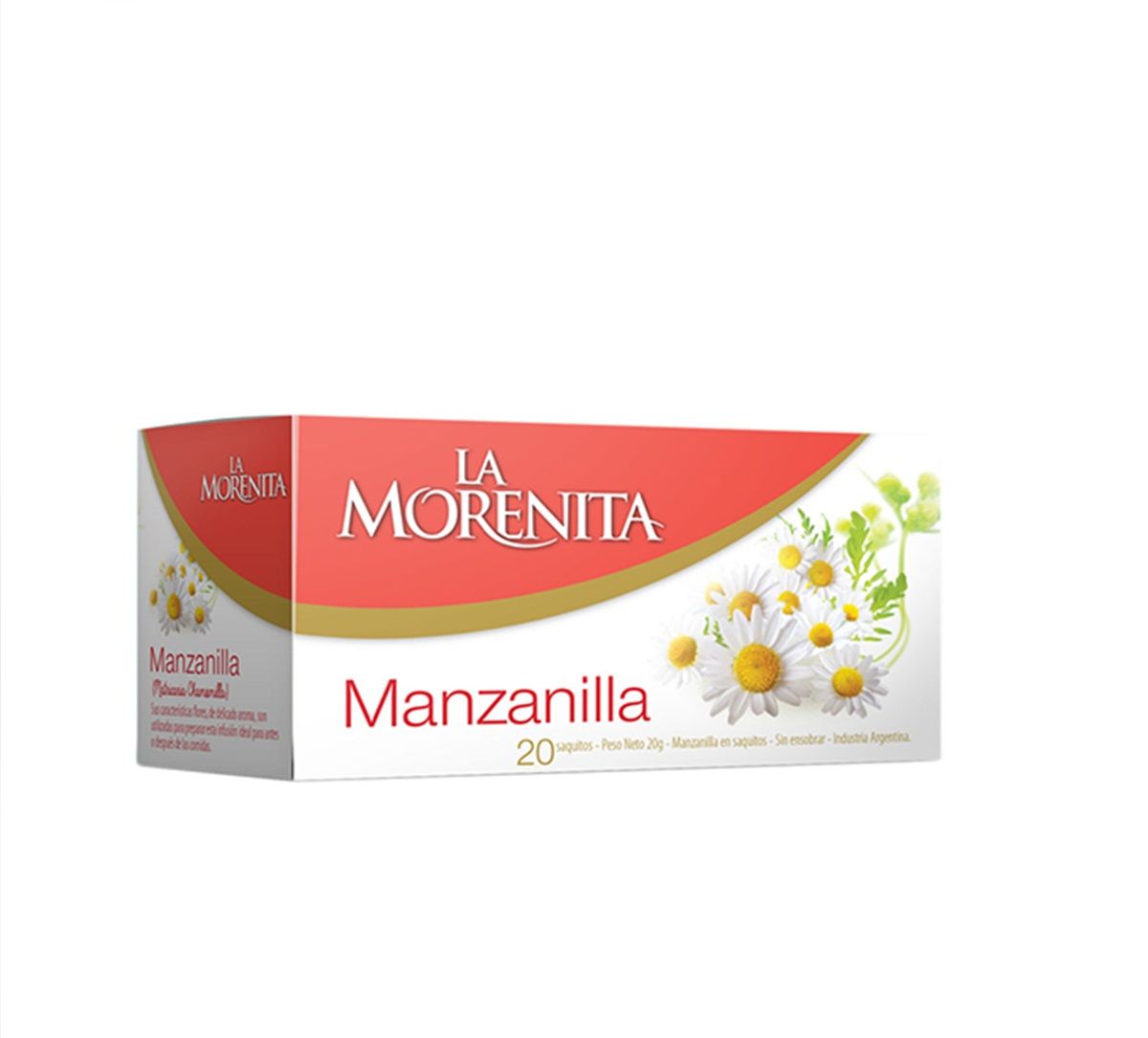 [ELIMINADO] TE MANZANILLA 20 SAQUITOS S/S LA MORENITA