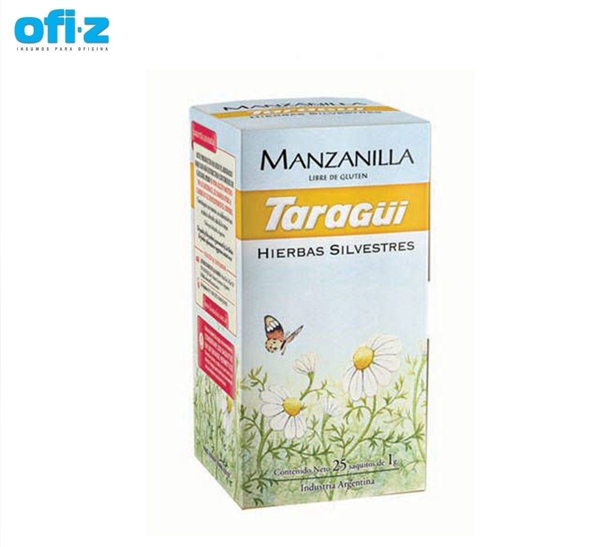 Té Manzanilla Saquitos Taragui