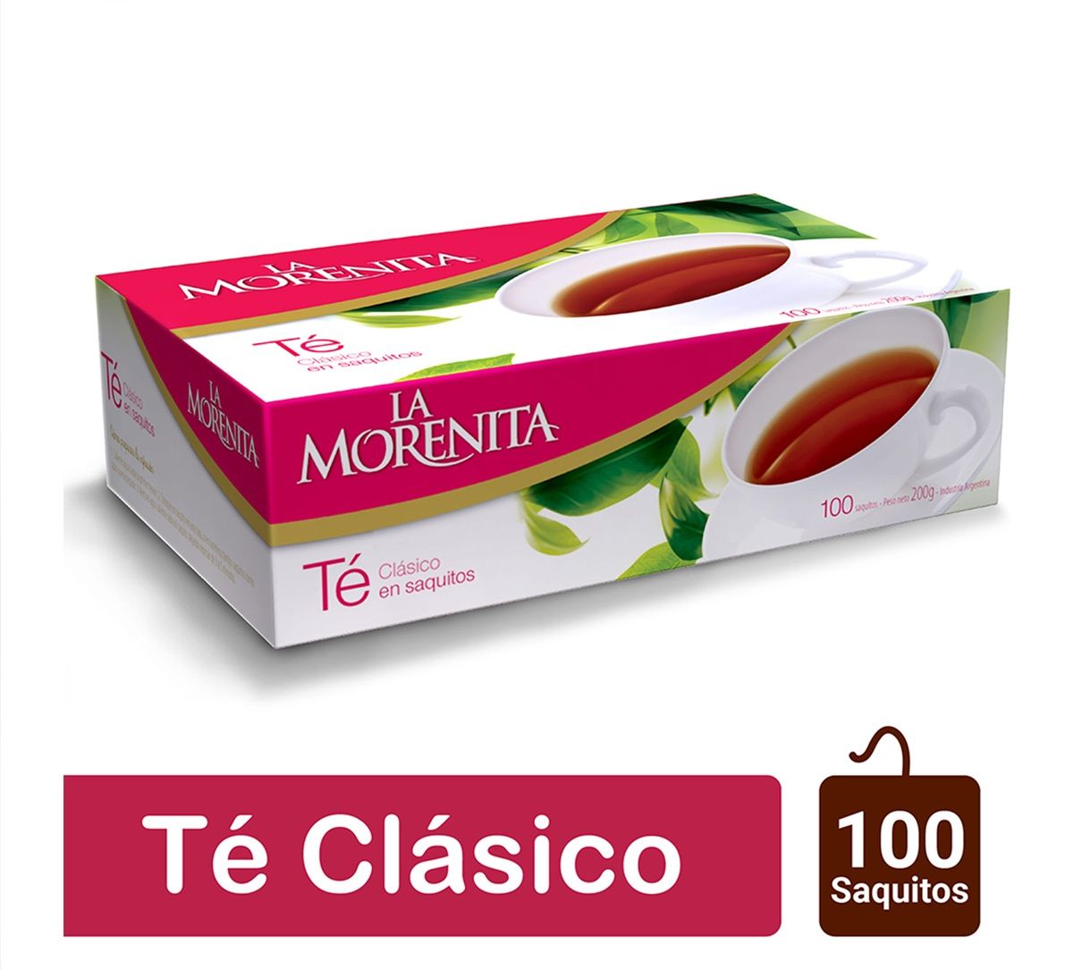 Té Negro 100 Saquitos La Morenita