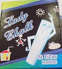 Tizas LADY CHALK Blancas