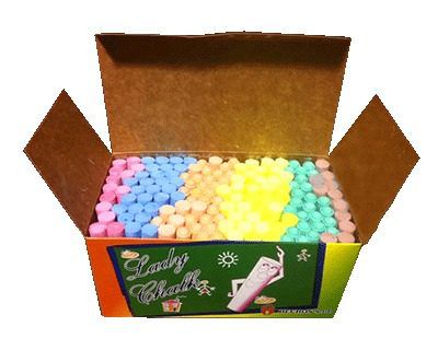 Tizas Lady Chalk Colores 144u