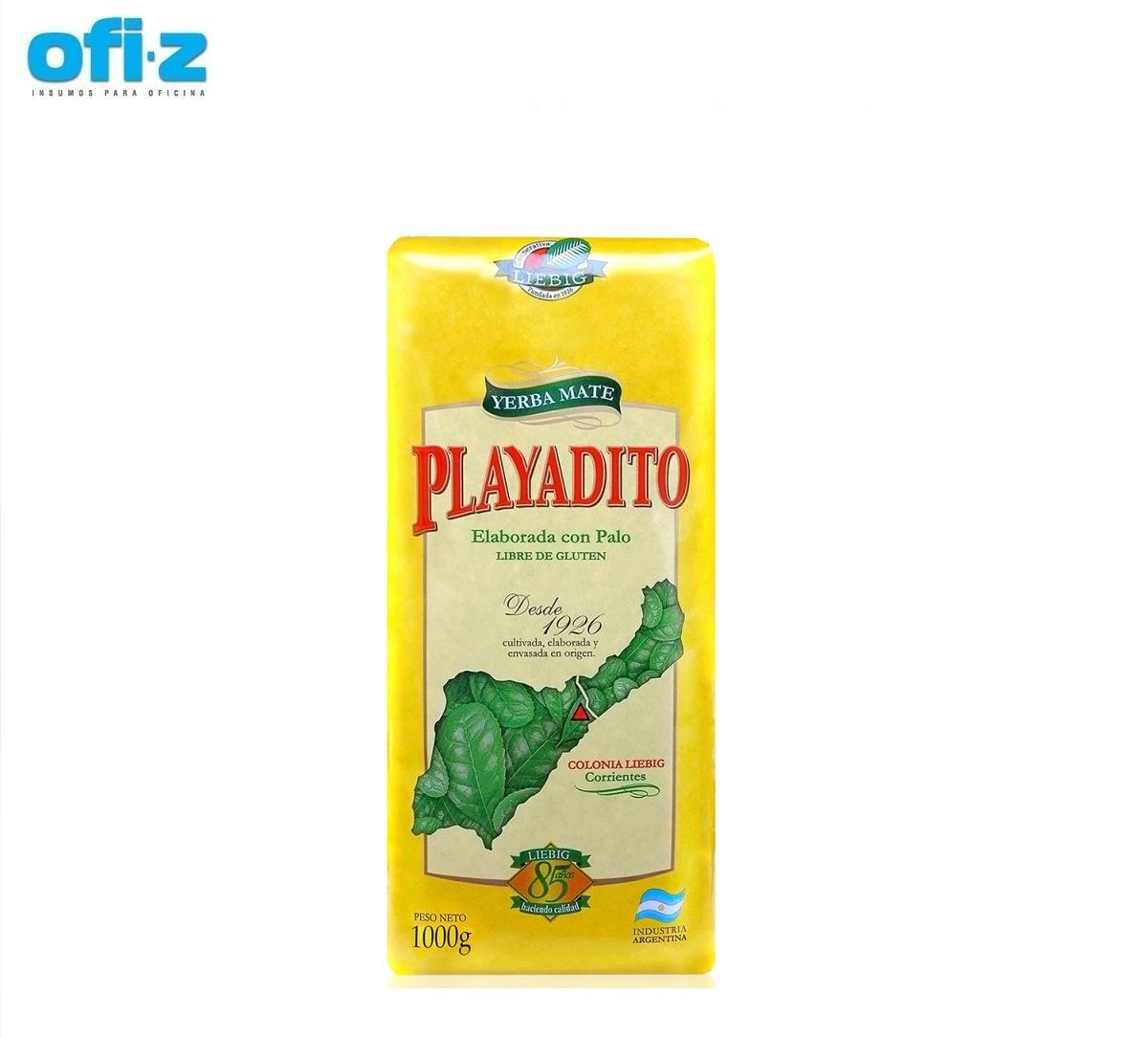 Yerba Mate Playadito suave 1kg